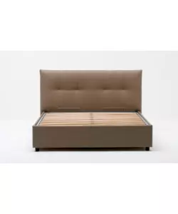LETTO MATRIMONIALE CONTENITORE "EASY" TORTORA 160X190 CM